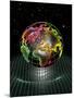 Earth's Gravity Well, Artwork-Tony Craddock-Mounted Photographic Print
