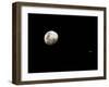 Earth's Moon and Jupiter Separated by Six Degrees-Stocktrek Images-Framed Premium Photographic Print