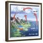 Earth's Water Cycle-Spencer Sutton-Framed Giclee Print