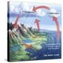 Earth's Water Cycle-Spencer Sutton-Stretched Canvas