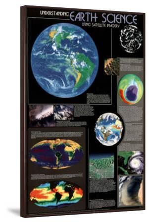 'Earth Science Educational Science Chart Poster Print' Print