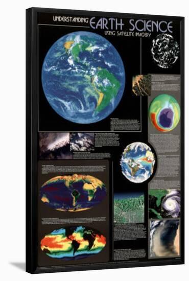 Earth Science Educational Science Chart Poster Print-null-Framed Poster