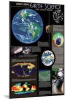 Earth Science Educational Science Chart Poster Print-null-Mounted Poster