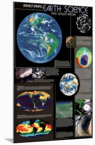 Earth Science Educational Science Chart Poster Print-null-Mounted Poster