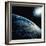 Earth Seen from Space Shuttle Discovery-Bettmann-Framed Photographic Print