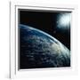 Earth Seen from Space Shuttle Discovery-Bettmann-Framed Photographic Print