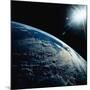 Earth Seen from Space Shuttle Discovery-Bettmann-Mounted Photographic Print