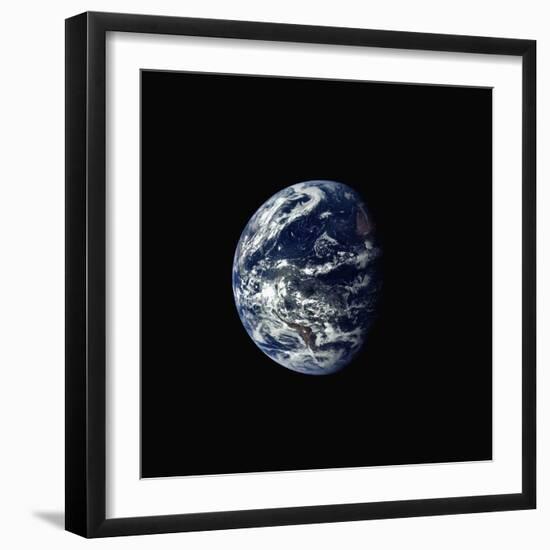 Earth Seen rrom Space-null-Framed Photographic Print