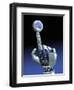 Earth Spinning on Robotic Finger, Artwork-Victor Habbick-Framed Premium Photographic Print