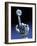 Earth Spinning on Robotic Finger, Artwork-Victor Habbick-Framed Photographic Print