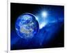 Earth, Sun And Moon-Detlev Van Ravenswaay-Framed Photographic Print