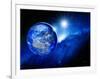 Earth, Sun And Moon-Detlev Van Ravenswaay-Framed Photographic Print