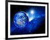 Earth, Sun And Moon-Detlev Van Ravenswaay-Framed Photographic Print