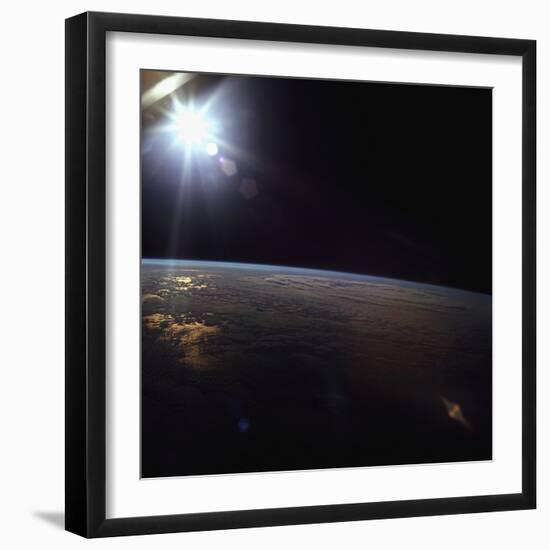Earth Surface Seen from Apollo 11-null-Framed Photographic Print