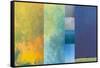 Earth Textures Panel 1-Jan Weiss-Framed Stretched Canvas