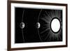 Earth-Venus Conjunction, 19th Century-Science Photo Library-Framed Photographic Print