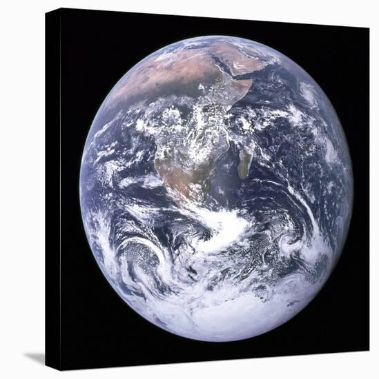 Earth View from Apollo 17 Moon Mission-null-Stretched Canvas