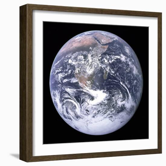 Earth View from Apollo 17 Moon Mission-null-Framed Photo