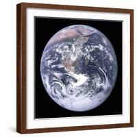 Earth View from Apollo 17 Moon Mission-null-Framed Photo