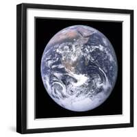 Earth View from Apollo 17 Moon Mission-null-Framed Photo