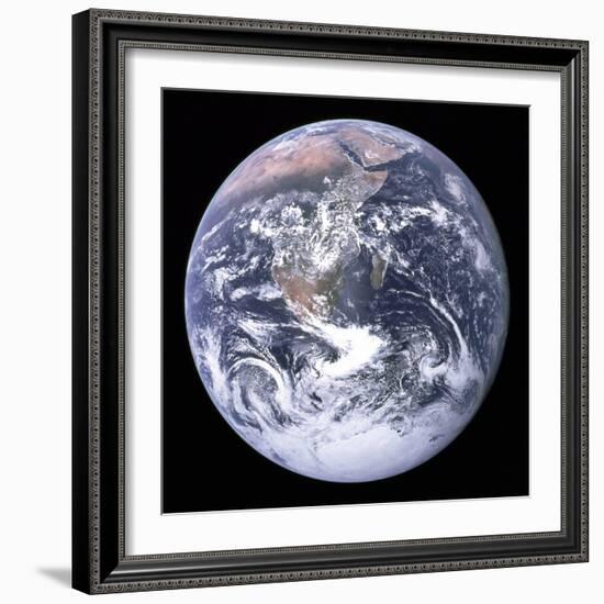 Earth View from Apollo 17 Moon Mission-null-Framed Photo