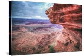 Earth View from Dead Horse Point, Moab Utah-Vincent James-Stretched Canvas