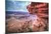 Earth View from Dead Horse Point, Moab Utah-Vincent James-Mounted Photographic Print