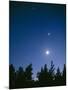 Earth View of the Planet Venus with the Moon-Pekka Parviainen-Mounted Photographic Print