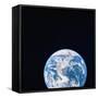 Earth Viewed from Deep Space-null-Framed Stretched Canvas