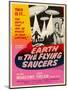 Earth vs. the Flying Saucers, 1956-null-Mounted Art Print
