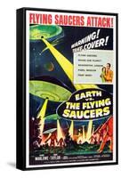 Earth vs. the Flying Saucers, 1956-null-Framed Stretched Canvas