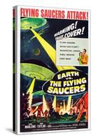 Earth vs. the Flying Saucers, 1956-null-Stretched Canvas