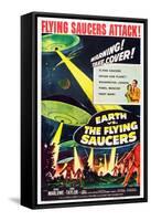 Earth vs. the Flying Saucers, 1956-null-Framed Stretched Canvas