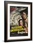 Earth vs. the Flying Saucers, German Movie Poster, 1956-null-Framed Art Print