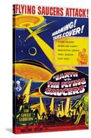 Earth vs. the Flying Saucers, Joan Taylor, Hugh Marlowe, 1956-null-Stretched Canvas