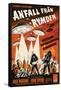 Earth vs. the Flying Saucers, Swedish Movie Poster, 1956-null-Framed Stretched Canvas