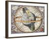 Earth with Celestial Circles, Harmonia Macrocosmica, 1660-Science Source-Framed Giclee Print