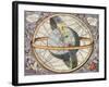 Earth with Celestial Circles, Harmonia Macrocosmica, 1660-Science Source-Framed Giclee Print