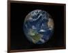 Earth with Clouds And Sea Ice from December 8, 2008-Stocktrek Images-Framed Photographic Print