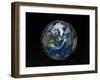 Earth with Clouds And Sea Ice from September 15, 2008-Stocktrek Images-Framed Premium Photographic Print