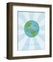 Earth-John W^ Golden-Framed Art Print