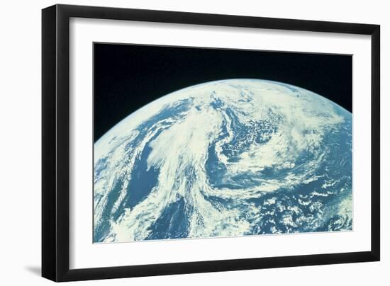 Earth-Digital Vision.-Framed Photographic Print