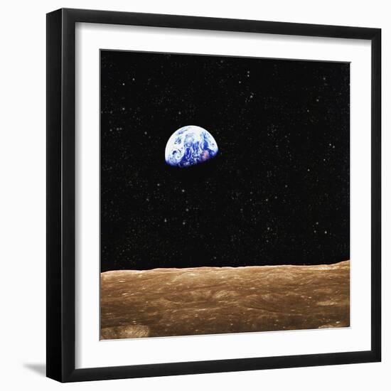 Earth-null-Framed Photographic Print