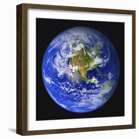 Earth-null-Framed Photographic Print