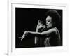 Eartha Kitt Performing at the Forum Theatre, Hatfield, Hertfordshire, 20 March 1983.-Denis Williams-Framed Photographic Print