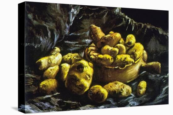 Earthen Bowls-Vincent van Gogh-Stretched Canvas