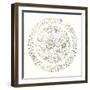 Earthen Circle of Life III-Danhui Nai-Framed Art Print