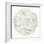 Earthen Circle of Life IV-Danhui Nai-Framed Art Print