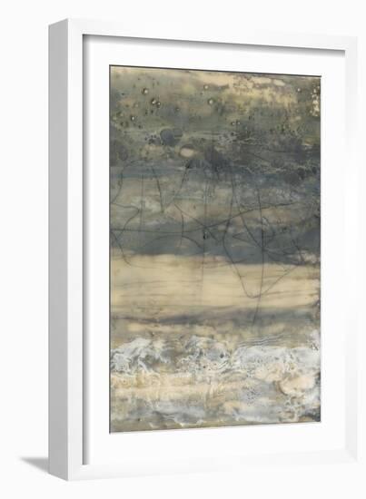 Earthen Lines II-Jennifer Goldberger-Framed Premium Giclee Print