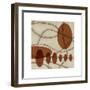 Earthen Ovals II-Jennifer Goldberger-Framed Art Print